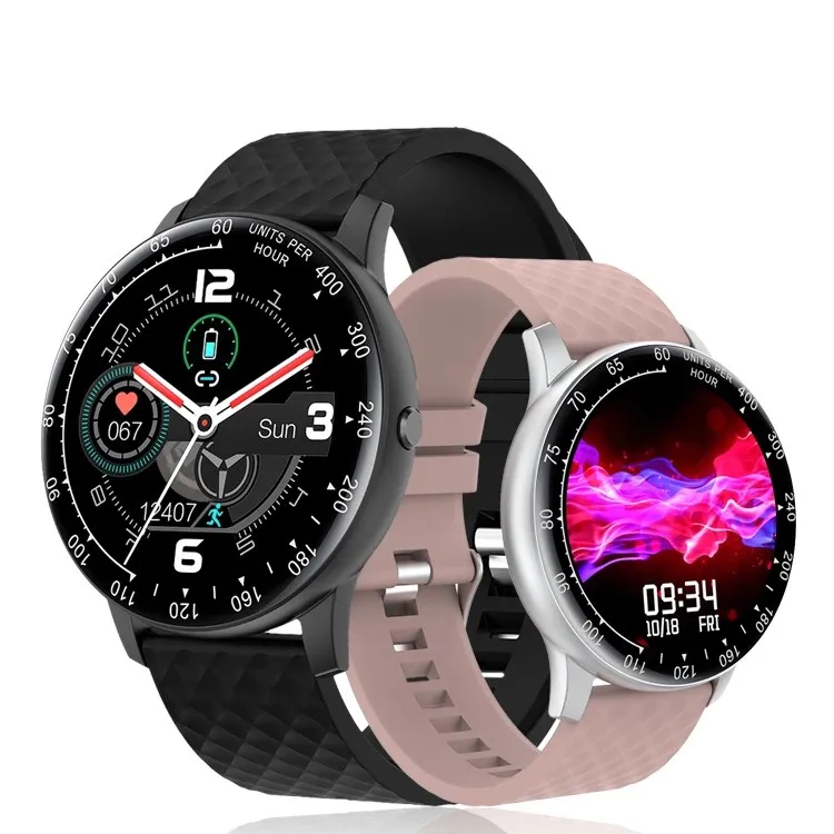 

H30 Smart Watch custom wallpaper Full Touch Fitness Tracker Heart rate Blood Pressure Smart Clock IP68 Waterproof watch