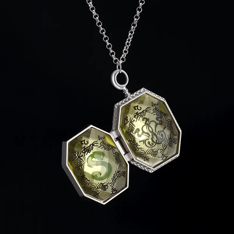 Модные ювелирные изделия ожерелья Harried Поттера аксессуары для Slytherin Horcrux подвеска