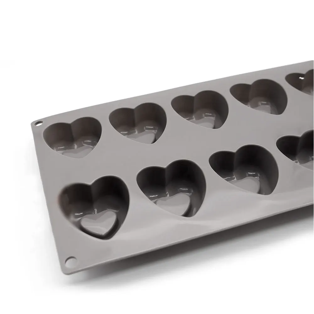 1 шт. 10 полости сердца фигурные силиконовые формы форма для выпечки мыла DIY