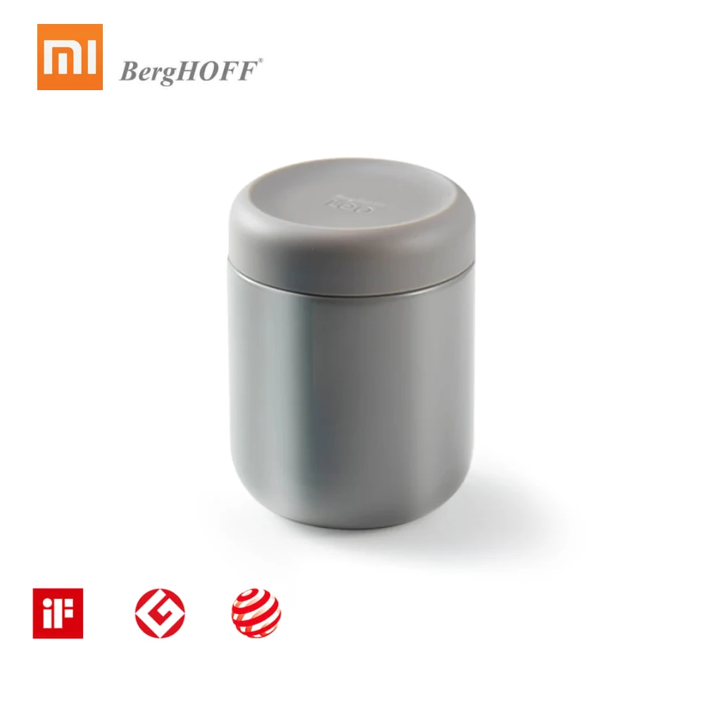 Xiaomi Mijia мини бергхоф изоляционный бак 350/500 мл из нержавеющей стали тушеный Beaker 6h термос контейнер для еды многоцелевой горшок