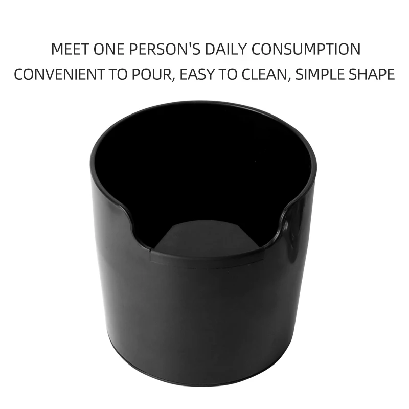 Контейнер для остатков кофейного порошка Черная Глубокая чаша нескользящая