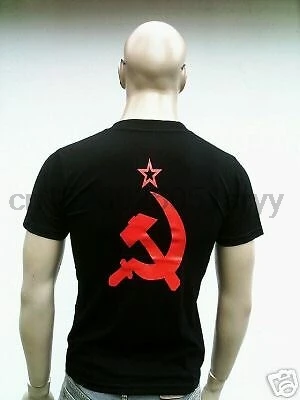 

grayyyy9078P Red Army T-Shirt XXL USSR Russia Hammer Sichel GUS