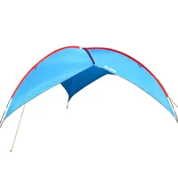 camping canopy rainproof windproof tent with windproof rope outdoor simple oversized folding canopy with oxford cloth bag