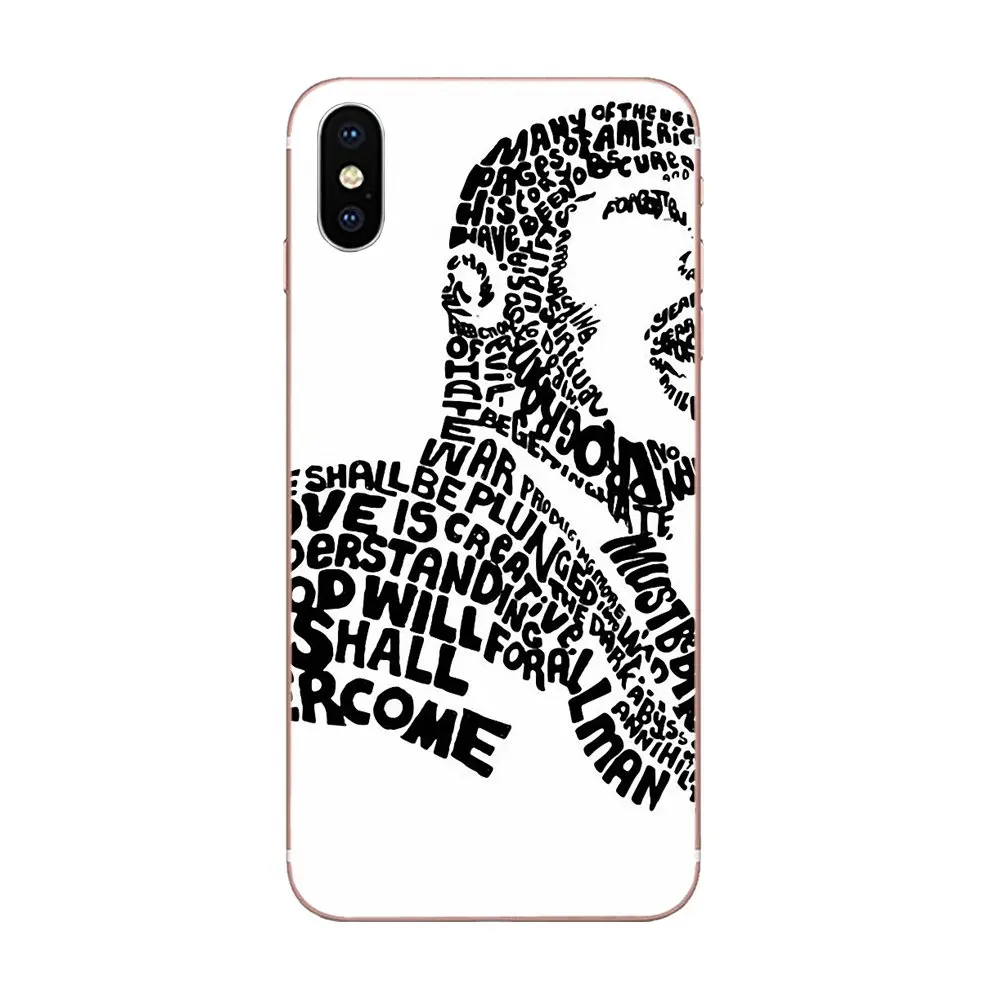 Martin Luther King Dream Soft TPU Mobile Phone For LG G3 G4 G5 G6 G7 K4 K7 K8 K10 K40 K50 Q6 Q60 V10 V20 V30 V40 Nexus 5 5X 2017 | Мобильные