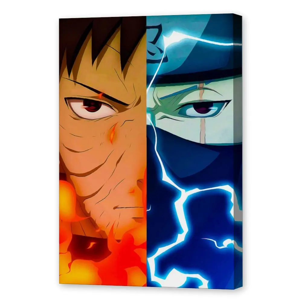 

Anime Kakashi Sasuke Naruti HatakeCanvas Painting Wall Art Posters and Prints Wall Pictures for Living Room Decoration Home Dec