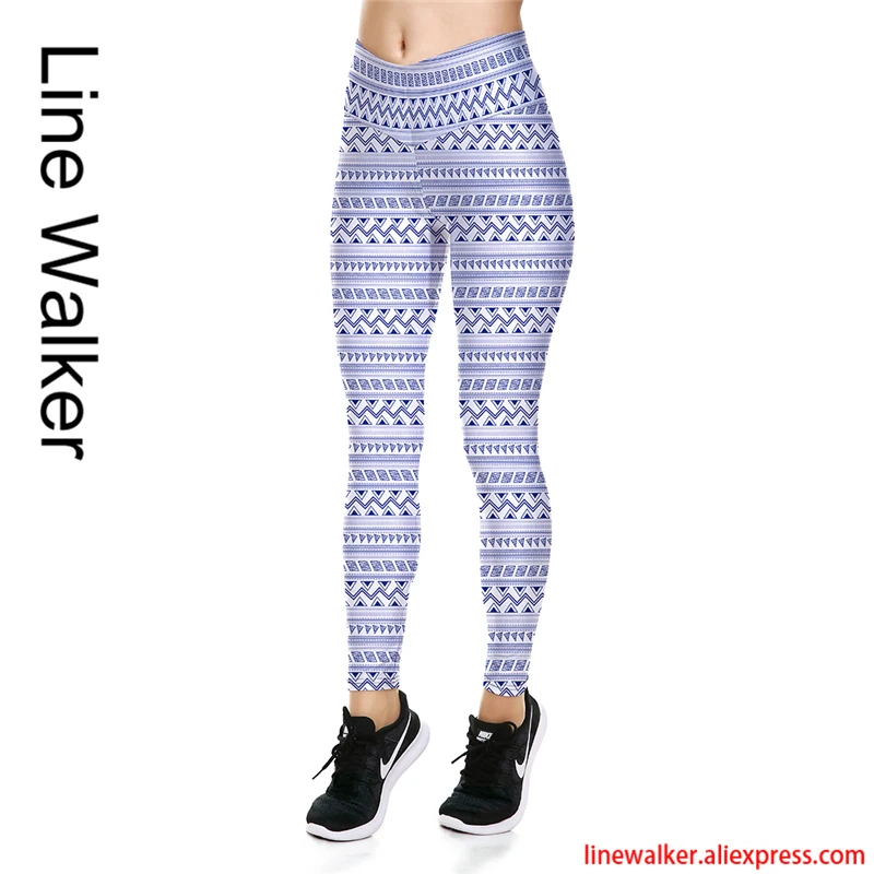 Женские леггинсы с высокой талией мини-леггинсы геометрическим рисунком для