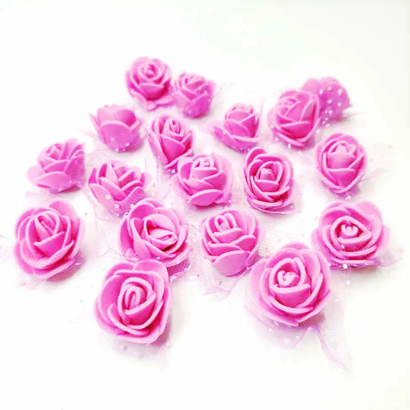 Растения 30 шт./лот 2 5 см искусственные цветы из пенопласта украшение для