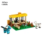 Конструктор конь My World, игровой конструктор конь, Классическая модель, Детские креативные игрушки сделай сам, рождественский подарок для детей