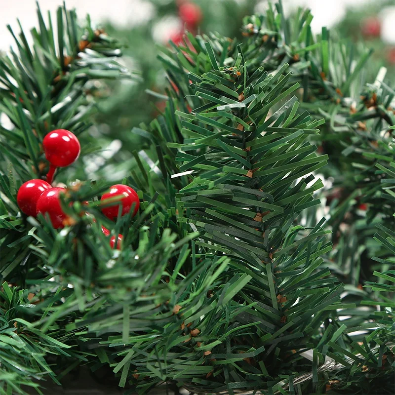 

Christmas Garland Wreath with Light for Kids 2.7M with 1 Pcs Christmas Snowflakes Table Runner