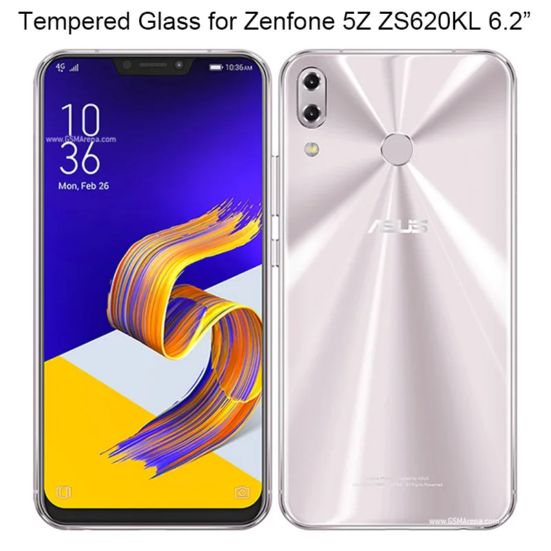 For Zenfone ZS620KL Закаленное стекло для Asus Zenfone Max Pro M1 ZB601KL 4 Max Plus 4Selfie 5 Lite 5Z стекло на ZB570TL ZC600KL ZE620KL ZC554KL ZC520KL - Цвет: For Zenfone ZS620KL
