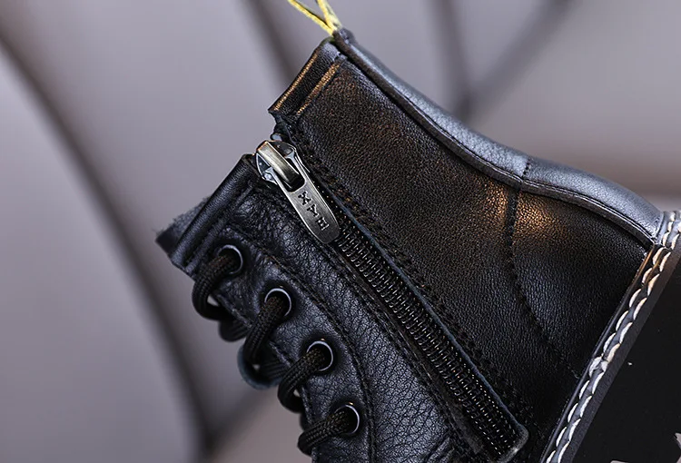 

Autumn Boys Genuine Leather Martin Boots Girls Soft Sole Short Boots Kids Shoes Boots for Girls Kids Shoes for Girl