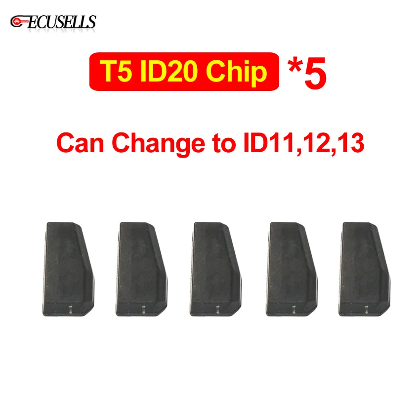 5 шт./лот T5 ID20 углеродный транспондер чип-ключ для автомобиля пустые чипы доступны