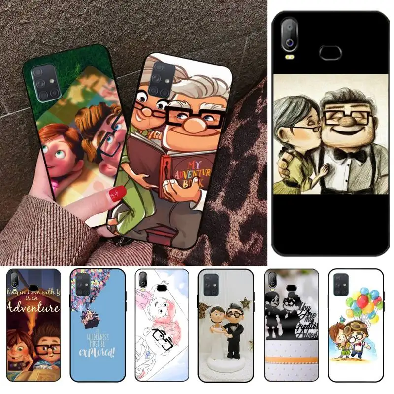 

CUTEWANAN Romantic Up Carl And Ellie Couple Phone Case For Samsung A10 A20 A30 A40 A50 A70 A80 A71 A91 A51 A6 A8 2018