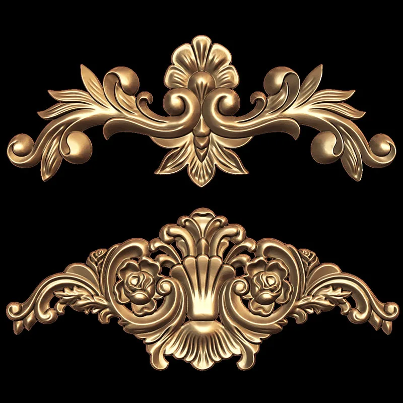 2 шт. 3D модель рельеф для резных фигурок с ЧПУ | Инструменты