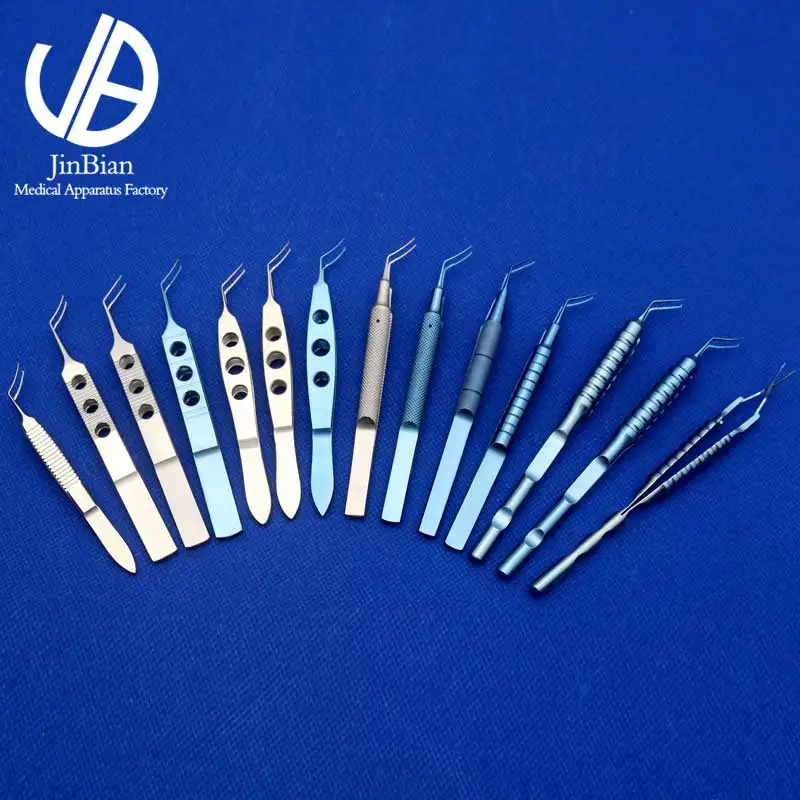 Фтальмологические инструменты пинцеты для капсулорексиса из нержавеющей стали