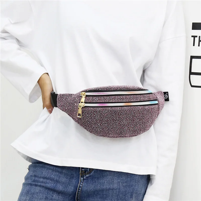 Новая поясная сумка Корейская нагрудная через плечо сумки для живота женщин и