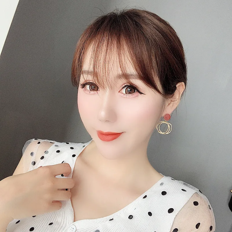 Женские серьги подвески ZRHUA модные с геометрическим рисунком современные