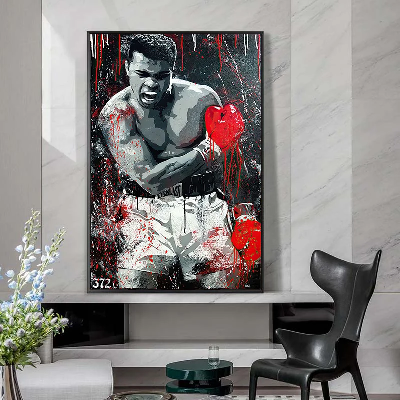 

Customization DIY Frame with Canvas Painting Famous Poster Wall Art Print Pictures For Living Room Home Decoration