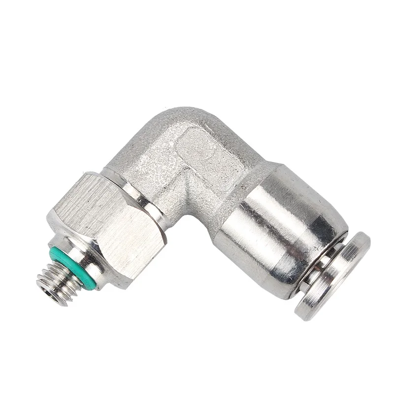 304 PL series stainless steel quick insert right Angle elbow connector PL4-M5/M6/01/02 PL6-M5/M6/01/02/03/04 PL8-01/02/03/04 |