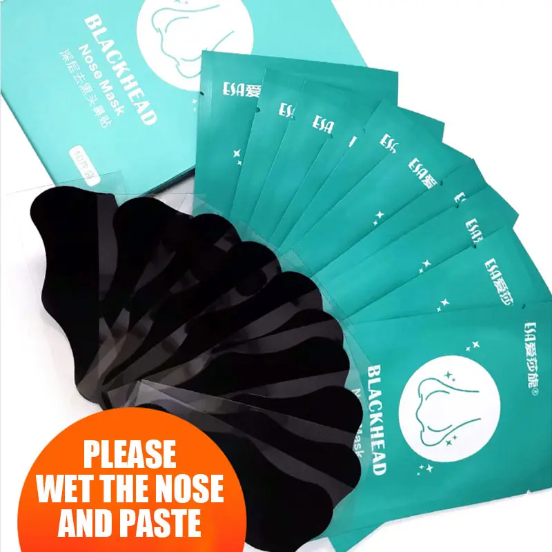 10 шт. черная маска для удаления черных точек очищающая от очистки пор пластырь