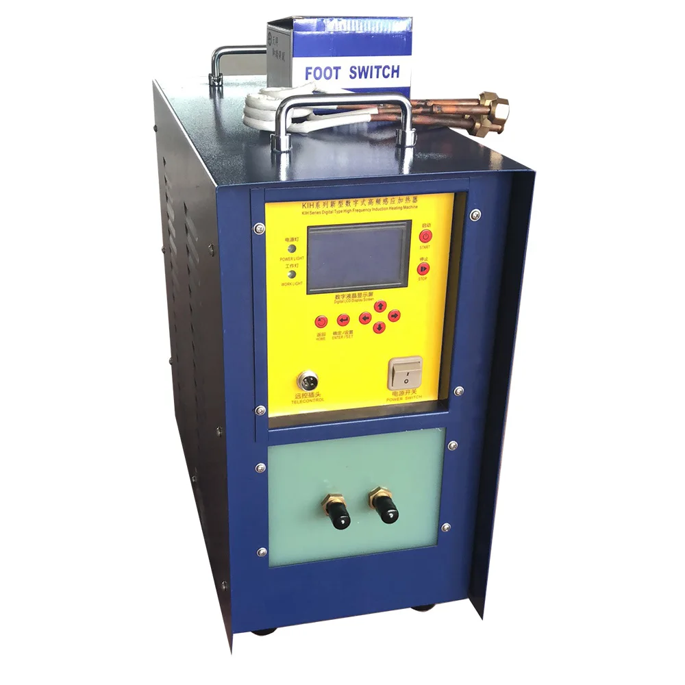 15KVA высокочастотный индукционный нагреватель для пайки и сварки плавильной печи