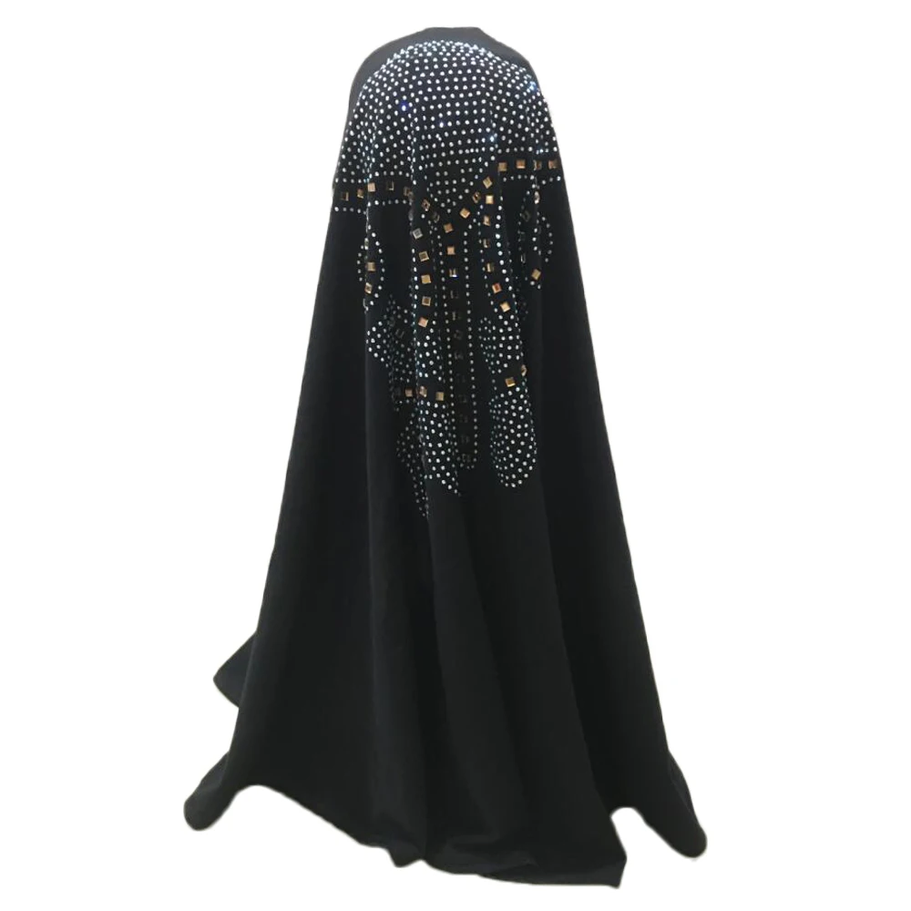 Цельный головной убор Amira Hijab Стразы мусульманский женский готовый к ношению