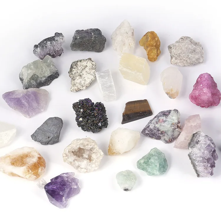 1 пакет смешанных минеральных образцов Кристальные скалы геологические