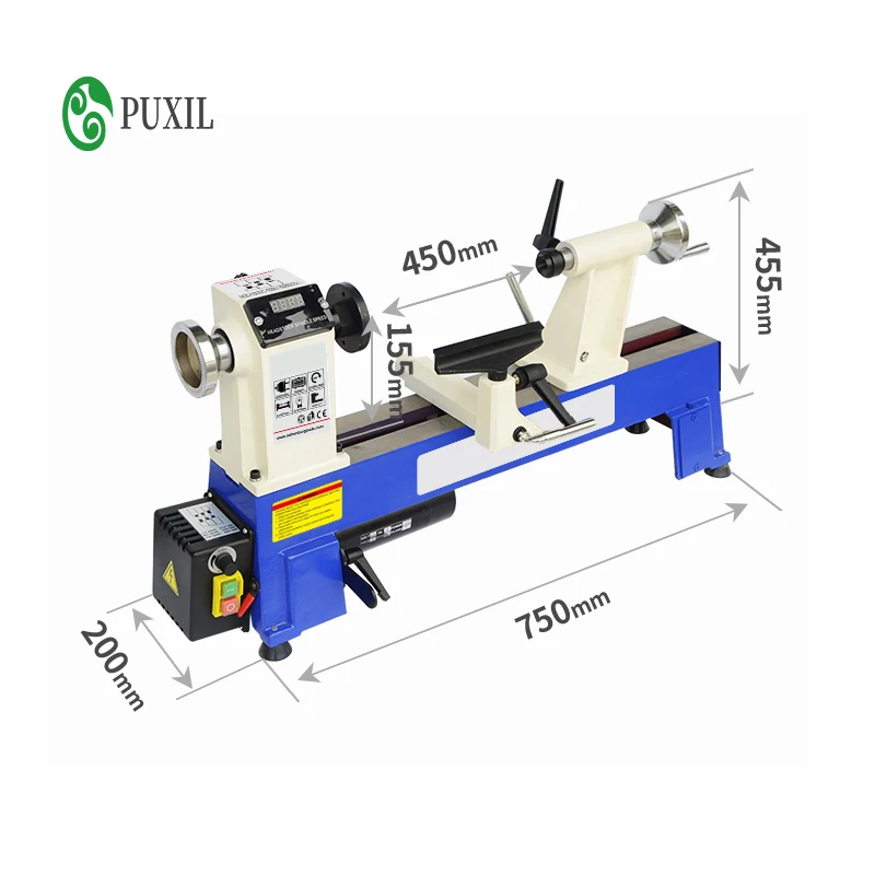 Деревообрабатывающий токарный станок миниатюрный бытовой многофункциональный