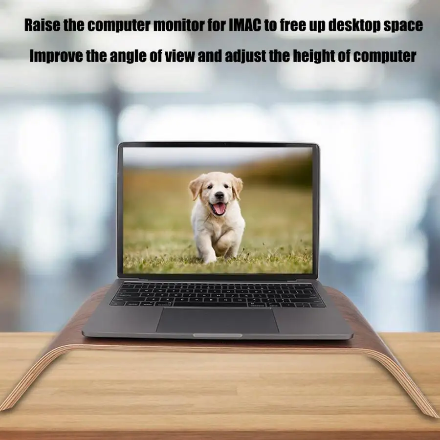 Деревянная подставка для монитора компьютера Samdi универсальный держатель док