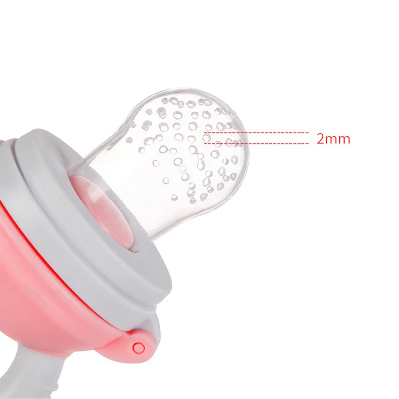 8 styles big medium small Fresh Food Nibbler Baby Pacifiers Feeder Supplies Fruit Nipples Feeding Safe Baby Nipple Teat Pacifier