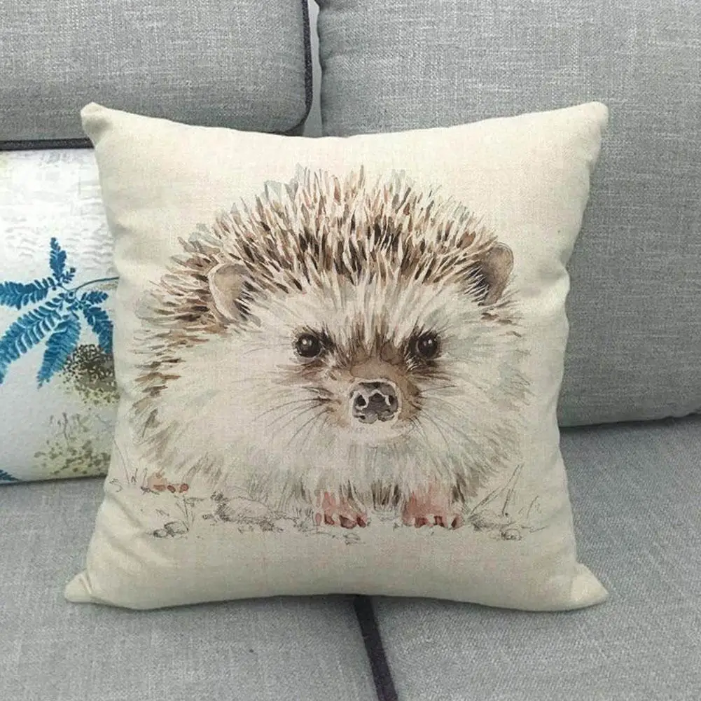 

Creative Cushion Cover Loving Cute Cat Pillowcase Sofa Printed Home Fundas Cover Pillows Throw Animal Wedding Decorative Co N9N9