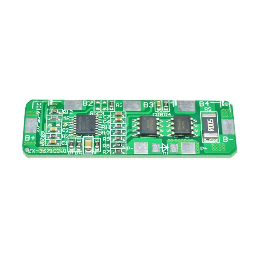 

4S 4A-5A 18650 Lithium Battery Protection Board 4-pack BMS PCB 4.25-4.35V To 2.3-3.0V 4A-5A PCB BMS Protection Board