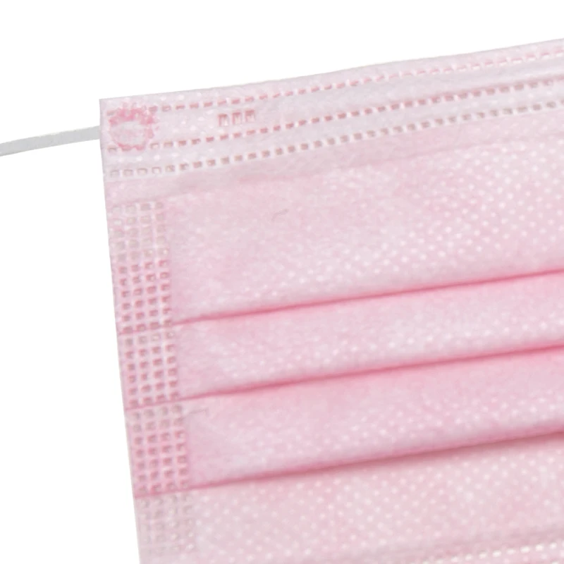 Маска для лица одноразовая из нетканого материала с 3 слойным фильтром|Маски| |