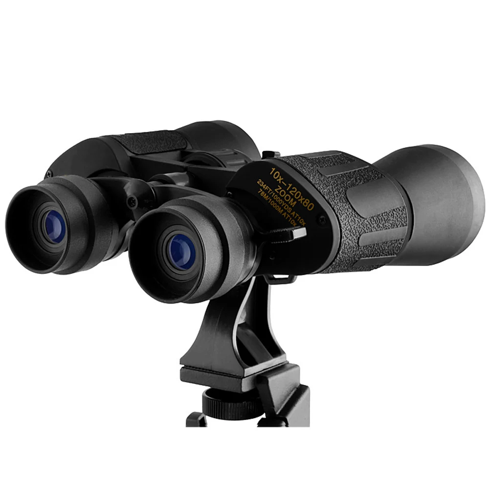 Телескоп высокой четкости 120X80 бинокль Hd 10x мощный для охоты на открытом воздухе