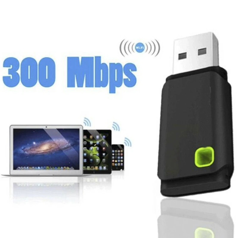 300 Мбит/с мини WiFi точка доступа маршрутизатор беспроводной Lan Сетевой адаптер для