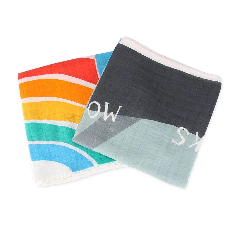 Детское банное полотенце с мультяшным принтом хлопковое плотное пляжное для