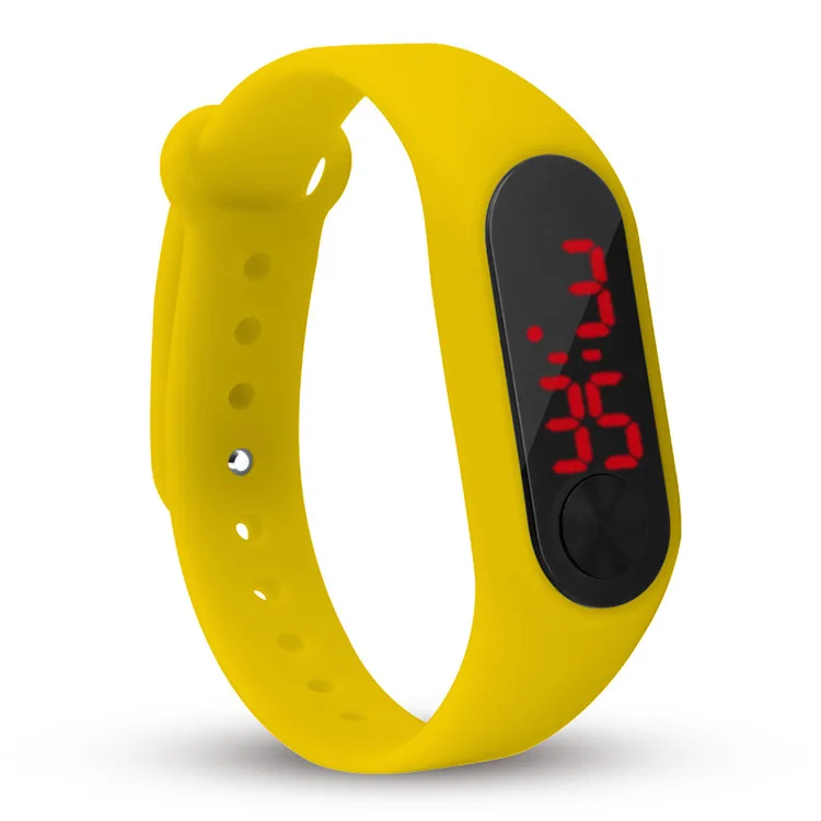 

Kids Watch Led Electronic Bracelet Watch Silicone Strap for Student Couple Woman Men Children Electronic Watch Boy Girl Gift