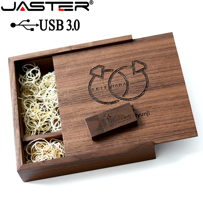 JASTER Экологичный Деревянный USB 3 0 свадебный альбом для записи хороших