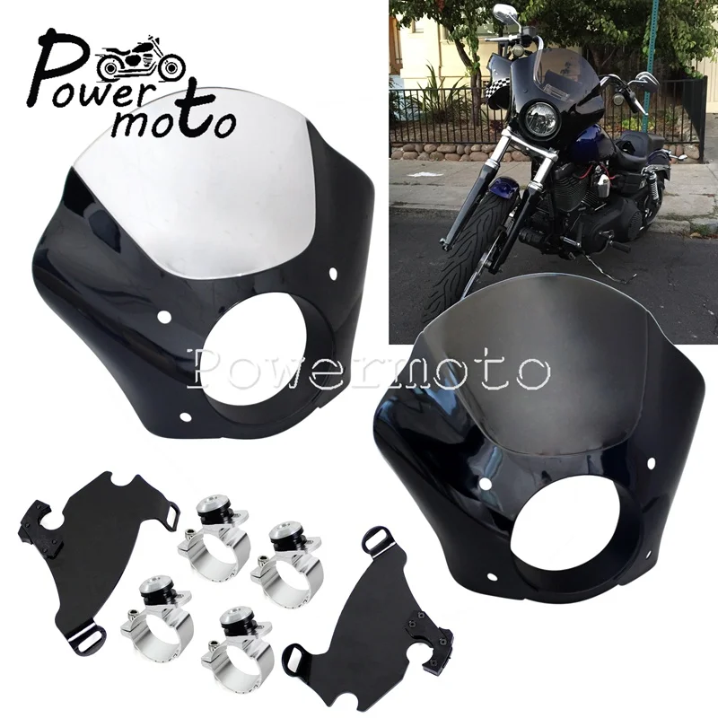 Мотоциклетная перчатка Cafe Racer обтекатель головка с креплением для Harley Sportster XL 883