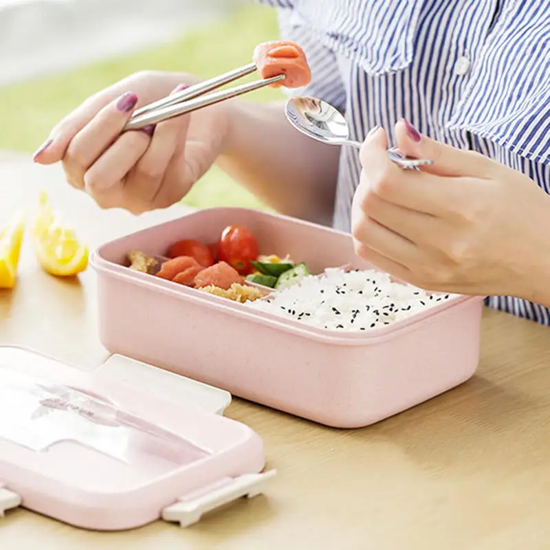 Микроволновая коробка для ланча контейнер хранения еды бэнто термос Ланч-бокс