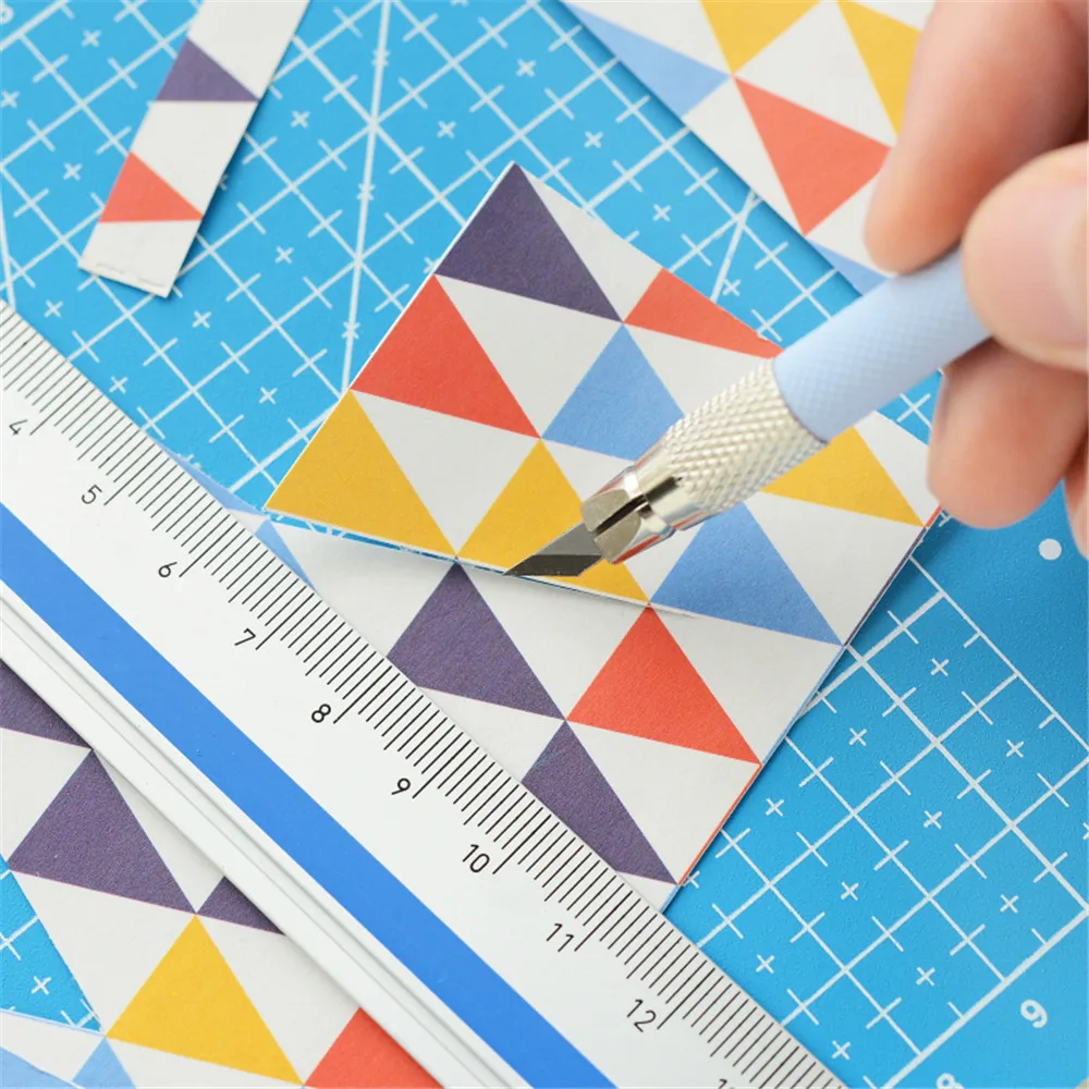 

3mm Thickness A5 PVC Cutting Mat Pad Patchwork Cut Pad Durable Patchwork Tools DIY Handmade Cut Maker Toolscricut Accessories