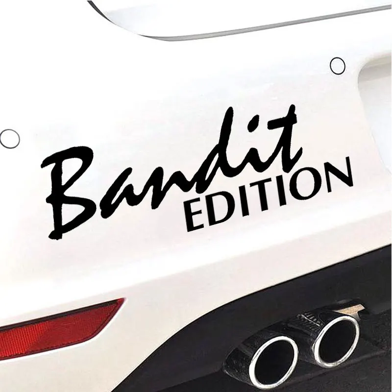 

Bandit Edition Car Sticker Reflective Vinyl Creative Window Decoration for Cars Styling Accessories Personalized Cool Decals