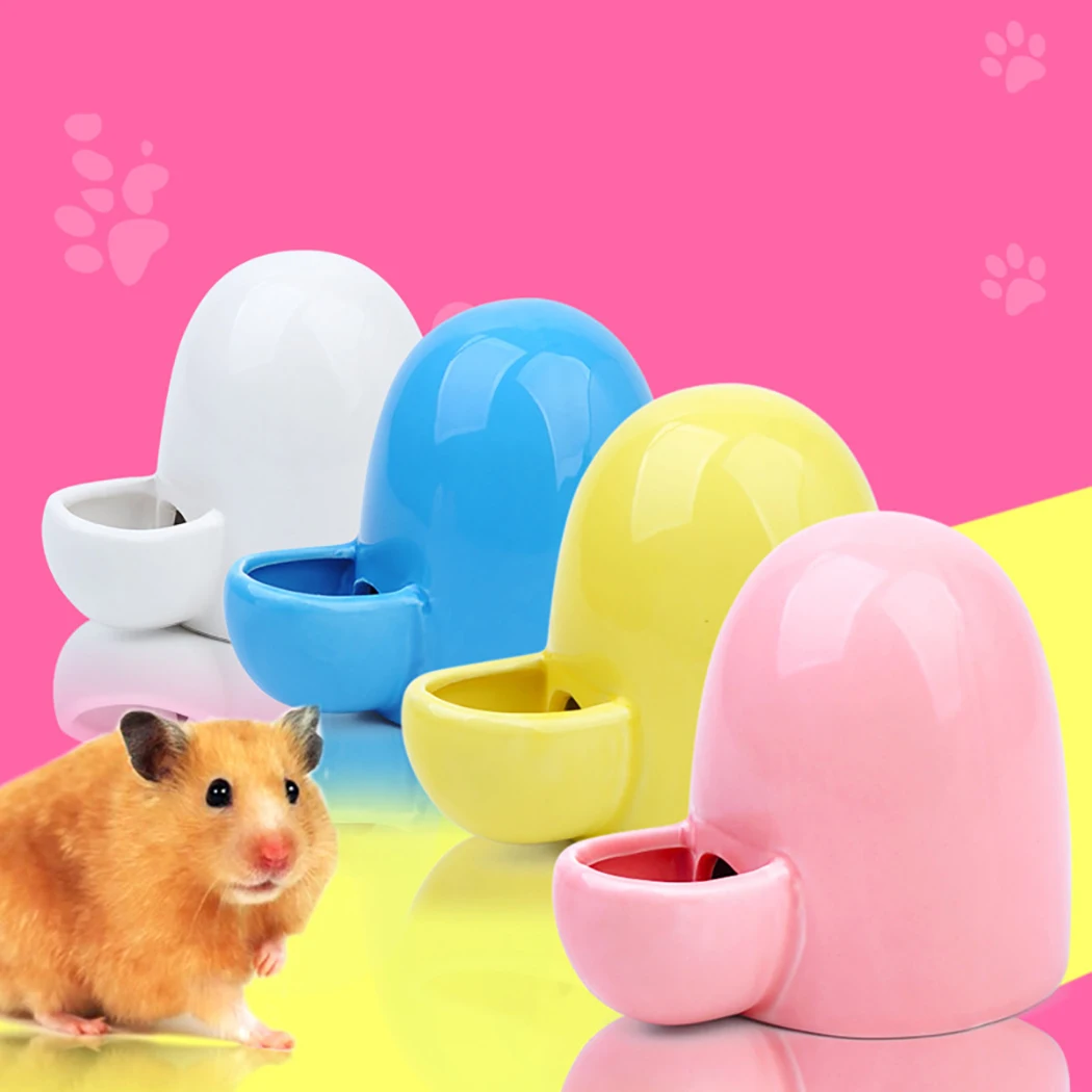 Пятно 1 шт Животные Pet Хомяк поливальщик Творческий автоматический тихий водный