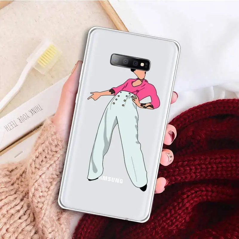 

Harry Styles love on Tour 2020 Phone Case Clear Transparent for samsung A 21s 50 71 S 8 9 20 note 10 20 plus ultra