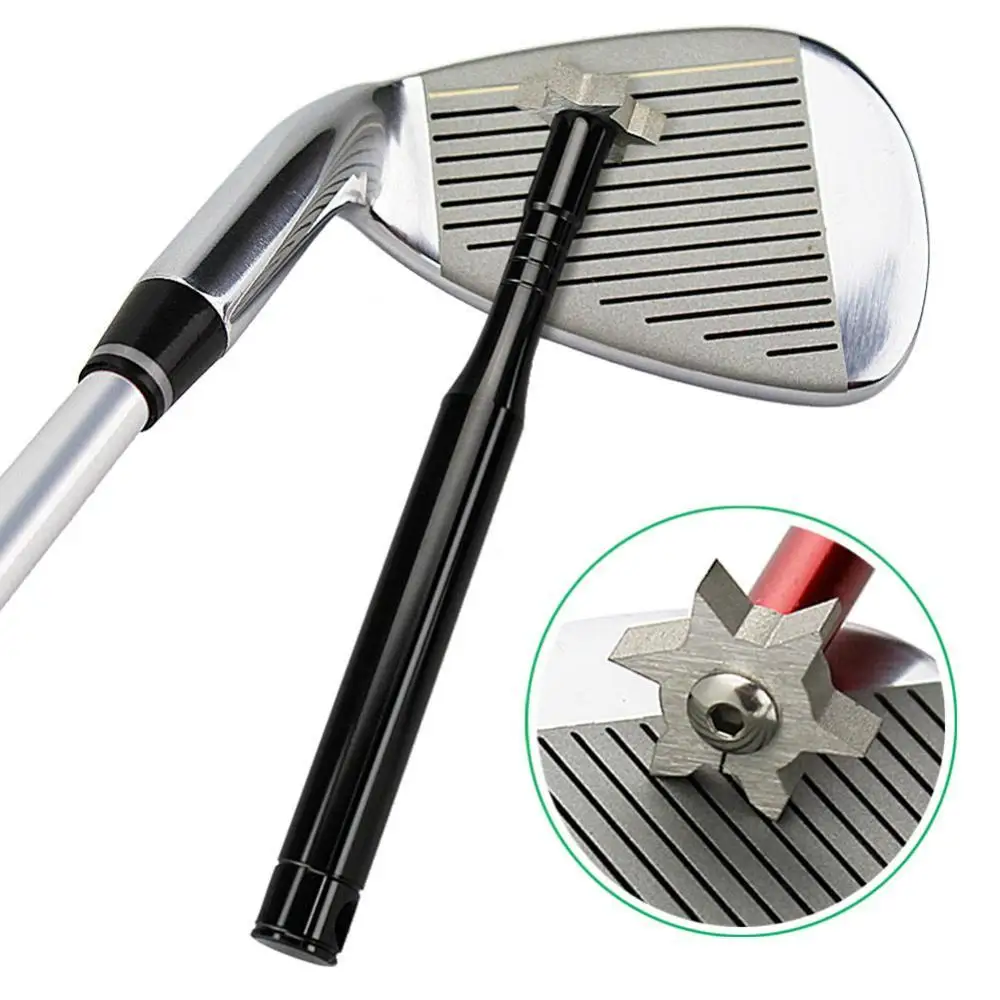 

Professional Golf Club Grinding Head Metal Powerful Slotted Cleaning Sharpening Tool Dedicated Sharpener