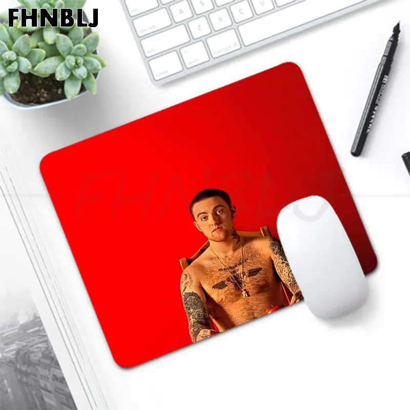 Забавный компьютерный Коврик для компьютерной мыши Mac Miller гладкий коврик письма