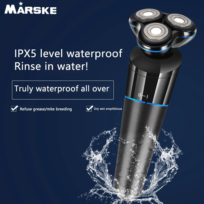 

Shaver MARSKE Multifunctional Hair ClipperMen Multifunctional Trimmer Rechargeable Men's Trimmer Beard Nose Ear Facial Hair Body