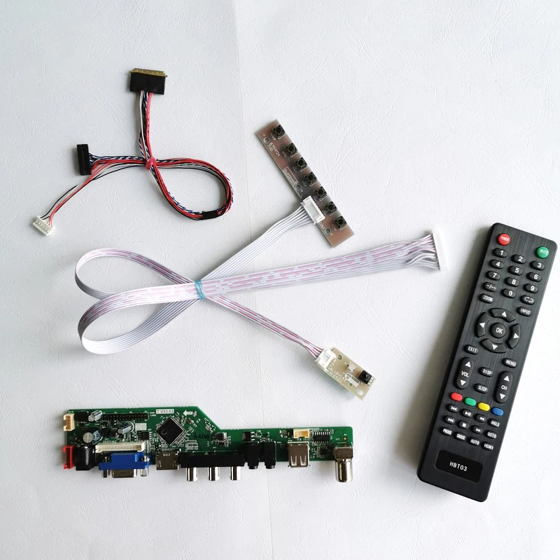 Для BT140GW02/BT140GW03 ноутбук ПК WLED 1366*768 14 дюймов аудио VGA USB RF пульт дистанционного