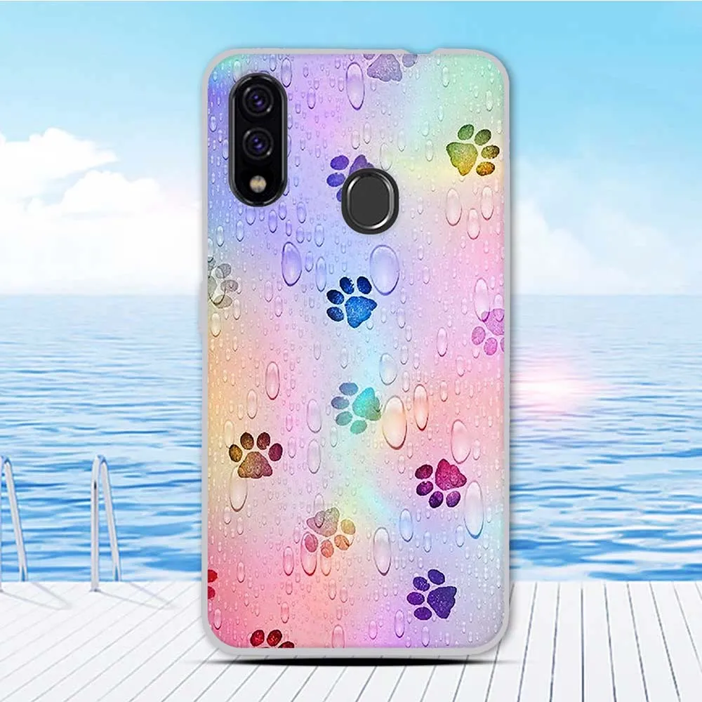 Для zte Blade V10 чехол для телефона Тонкий силиконовый чехол с рисунком ТПУ задняя защитная крышка для zte Blade V10 Vita Funda Bumper - Цвет: 8