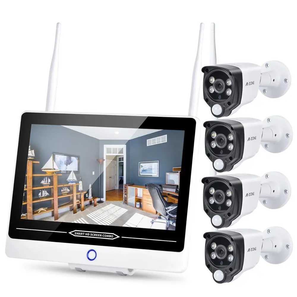 Камера видеонаблюдения беспроводная инфракрасная камера безопасности 8 каналов